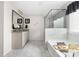 A bright bathroom features a freestanding tub and glass shower at 1054 Thoroughbred Dr, Iron Station, NC 28080