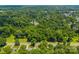 A captivating aerial perspective showing the property amidst lush greenery, offering a blend of suburban living and natural beauty at 1709 Masonic Dr, Charlotte, NC 28205
