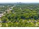 An aerial view highlighting the property's location within a vibrant neighborhood and proximity to the city skyline at 1709 Masonic Dr, Charlotte, NC 28205