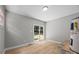 Finished basement provides sliding door access to outside, and space for utilities with the convenience of modern living at 1709 Masonic Dr, Charlotte, NC 28205