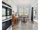 Cozy breakfast nook with ample windows and natural light at 177 Yellow Birch Loop, Mooresville, NC 28117