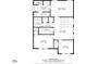Detailed second floor layout featuring bedrooms, bathrooms, laundry, Gathering room, and walk-in closet dimensions at 210 Clove Hitch Dr, Salisbury, NC 28677
