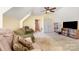 Spacious bonus room featuring carpeted floors and comfortable seating area at 2159 Quiet Cove Ln, Stanfield, NC 28163