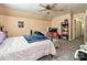 Bedroom with a queen bed, television and book case at 2848 Huckleberry Hill Dr, Fort Mill, SC 29715