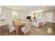 Bright living room features wood floors, recessed lighting and an open concept design at 446 Mint St, Rock Hill, SC 29730