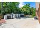 Spacious backyard with detached shed, carport, and chicken coop at 5720 Amity Pl, Charlotte, NC 28212