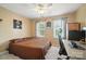 Cozy bedroom with two windows providing natural light, complemented by neutral wall color at 5916 Four Wood Dr, Matthews, NC 28104