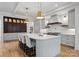 Spacious kitchen with a large island, modern appliances, and ample counter space at 6505 Folger Dr, Charlotte, NC 28270