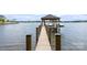 Private dock offers boat lifts and jet ski parking and easy access to the lake at 8170 Bay Pointe Dr, Denver, NC 28037