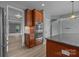 Modern kitchen featuring wood cabinets and stainless steel appliances perfect for cooking and gatherings at 9937 Violet Cannon Nw Dr, Concord, NC 28027