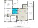 Detailed floor plan showcasing the layout of the home with dimensions of rooms and features at 12423 Softwood Ct, Charlotte, NC 28273