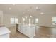 Spacious kitchen with modern appliances and a large center island at 1272 Langston Ln, Salisbury, NC 28144