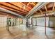 Basement area featuring exposed ductwork at 1321 Arbor Dr, Salisbury, NC 28144