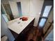 Bathroom featuring a double sink vanity, modern finishes, and neutral tones at 13409 Planters Row Dr, Charlotte, NC 28278