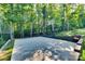Outdoor basketball court surrounded by lush trees on a sunny day at 2205 Gallberry Ln, Waxhaw, NC 28173