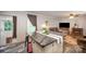 Open layout featuring a combined kitchen and living area at 251 Birch Tree Rd, Clover, SC 29710
