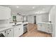 Spacious open-concept kitchen with stainless steel appliances at 3372 Lee Lawing Rd, Lincolnton, NC 28092