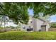 A spacious backyard with a patio and privacy fence provides the ideal outdoor living space at 4209 Grier St, Gastonia, NC 28056