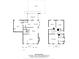 A detailed floor plan of a two-story home, showcasing the layout of rooms and estimated square footage at 4439 Brandie Glen Rd, Charlotte, NC 28269