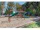 Fun playground with slides, climbing structures, and a soft landing surface, perfect for active in the community at 604 Palmerston Ln, Waxhaw, NC 28173