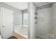 Bathroom featuring a tiled shower and separate bathtub at 7442 Sparkleberry Dr, Indian Trail, NC 28079