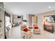 Spacious living area with two recliners, built in shelving and a window seat at 10127 Tallent Ln, Huntersville, NC 28078