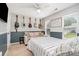 Well-lit bedroom designed for lounging, featuring large windows and a cozy couch at 108 Shade Tree Cir, Fort Mill, SC 29715