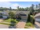 Aerial view of a neighborhood with well-manicured lawns and mature trees, showcasing the community's charm at 112 E Neel Ranch Rd, Mooresville, NC 28115