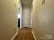 Hallway with wood flooring at 1177 Triece Ln, Charlotte, NC 28215