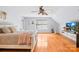 Spacious bedroom with modern decor and plenty of natural light from the exterior window at 136 Pink Orchard Dr, Mooresville, NC 28115
