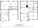Detailed floor plan showcasing the layout of the main and upper levels, including room dimensions and key features at 1398 Kent Downs Sw Ave # 52, Concord, NC 28027