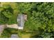 Back of home, showing a wooden deck and lush greenery at 146 Duff St, Gastonia, NC 29715