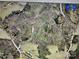 Aerial view of property boundaries and neighborhood at 194 Wild Plum Ln, Blacksburg, SC 29702