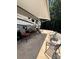 Navigation RV with awning and patio furniture for outdoor enjoyment at 207 Cardinal Dr, New London, NC 28127