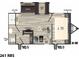 Detailed layout showing the arrangement of rooms and key features at 207 Cardinal Dr, New London, NC 28127