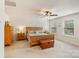 Bright bedroom featuring natural light, ceiling fan, and neutral tones at 274 Cove Creek Loop, Mooresville, NC 28117
