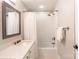 Bathroom features a shower and tub combination with a nice vanity at 3112 Planters Ridge Rd, Charlotte, NC 28270