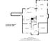 Detailed floor plan of the first level with dining, kitchen, Gathering and living rooms, plus bath and sunroom at 3112 Planters Ridge Rd, Charlotte, NC 28270