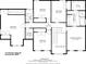Second floor plan with bedrooms, baths, laundry, and WIC; primary bedroom 13'1