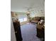 Cozy bedroom with bird-themed wallpaper, and soft carpet; perfect for a  at 3816 Rosewood Dr, Mount Holly, NC 28120