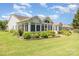 A beautifully landscaped backyard, offering an inviting outdoor space at 4208 Rosy Billed Ct # 30, Fort Mill, SC 29707