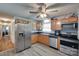 Well-equipped kitchen with stainless steel appliances and plenty of cabinet storage at 426 Valley St, Stanley, NC 28164