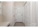 Hallway with entry door and closet at 441 Vermilion Dr, York, SC 29745