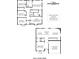 Detailed floor plan showcasing the layout of the home with labeled rooms and dimensions at 7011 Hyde Park Dr, Indian Trail, NC 28079