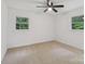 Bright bedroom with neutral carpet and natural light from two windows at 848 Ike Lynch Rd, Dallas, NC 28034