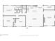 Detailed floor plan showcasing the layout of a home with bedrooms, living spaces, and kitchen at 848 Ike Lynch Rd, Dallas, NC 28034