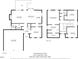 Floor plan of a two-story home featuring the layout of rooms and total living area at 9904 Brigstock Ct, Charlotte, NC 28269