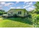 Spacious backyard with patio, privacy fence, and mature landscaping at 1107 Fairfield Dr, Gastonia, NC 28054