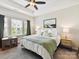 Tranquil main bedroom with large windows and a neutral color palette at 1132 Whitby Moore St, Charlotte, NC 28273