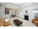 Spacious open-concept living room flows into the dining area and kitchen at 13247 Eastfield Village Ln, Charlotte, NC 28269